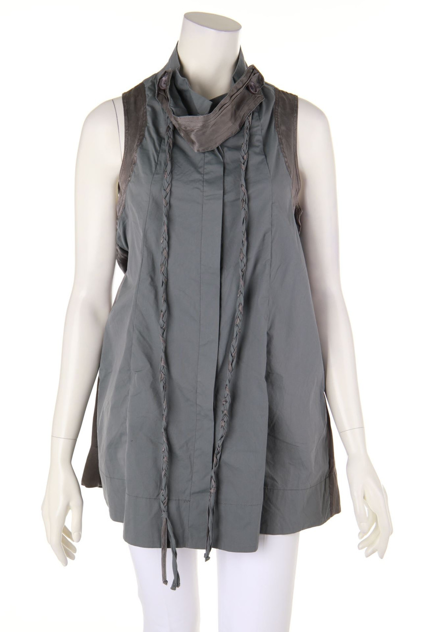 ANNARITA N - Long-Top aus Seiden-Mischung - D 38