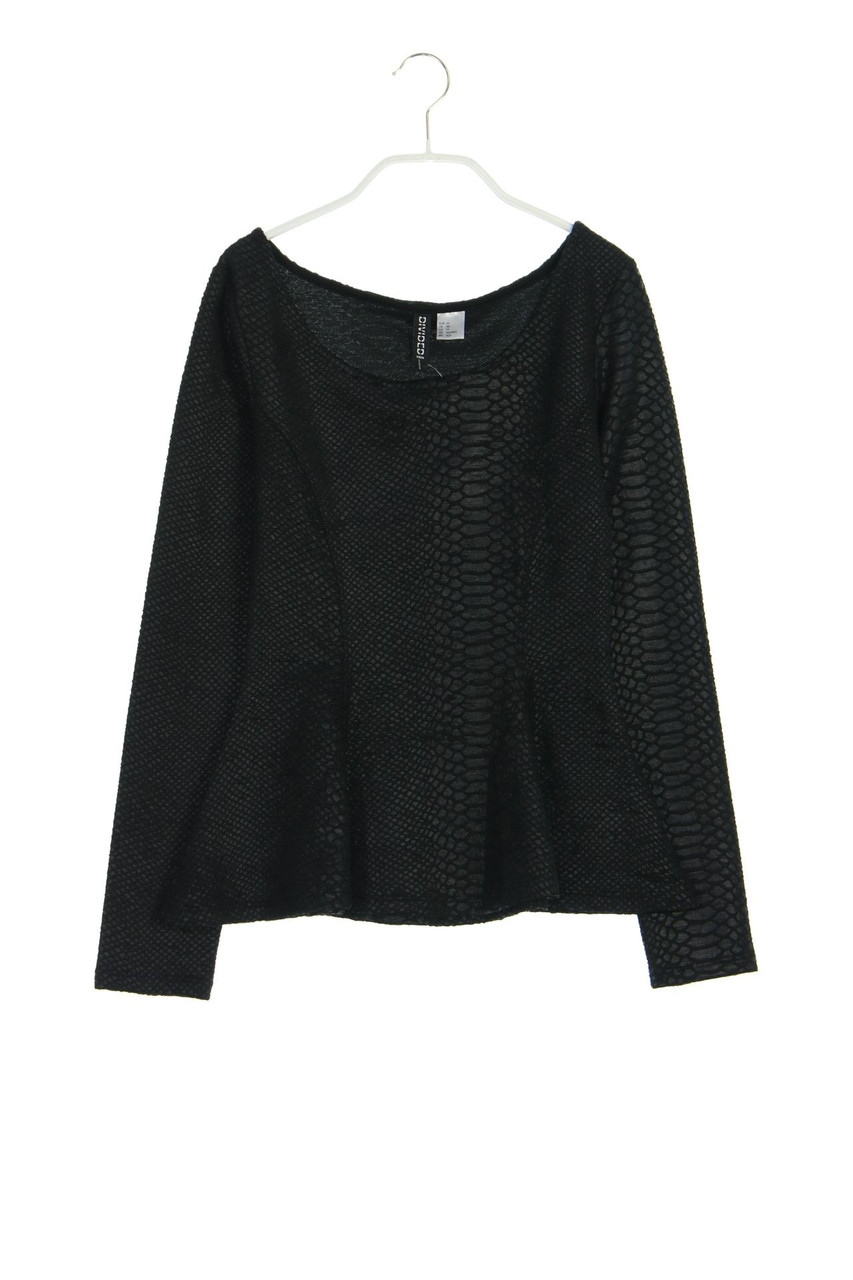 H&M DIVIDED - Longsleeve-Shirt mit Animal-Print - XS