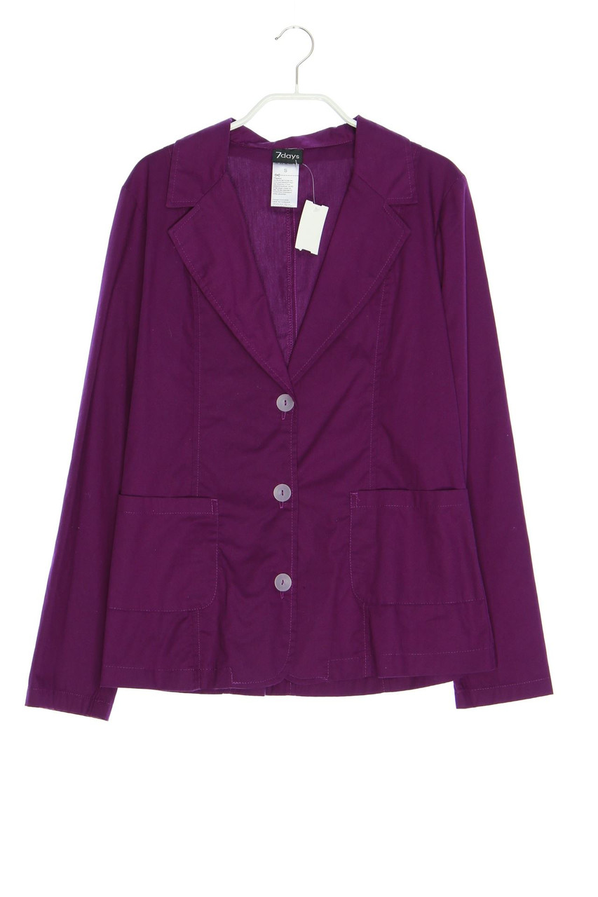 SECONDHAND - Blazer aus Baumwoll-Mix mit aufgesetzten Taschen - S