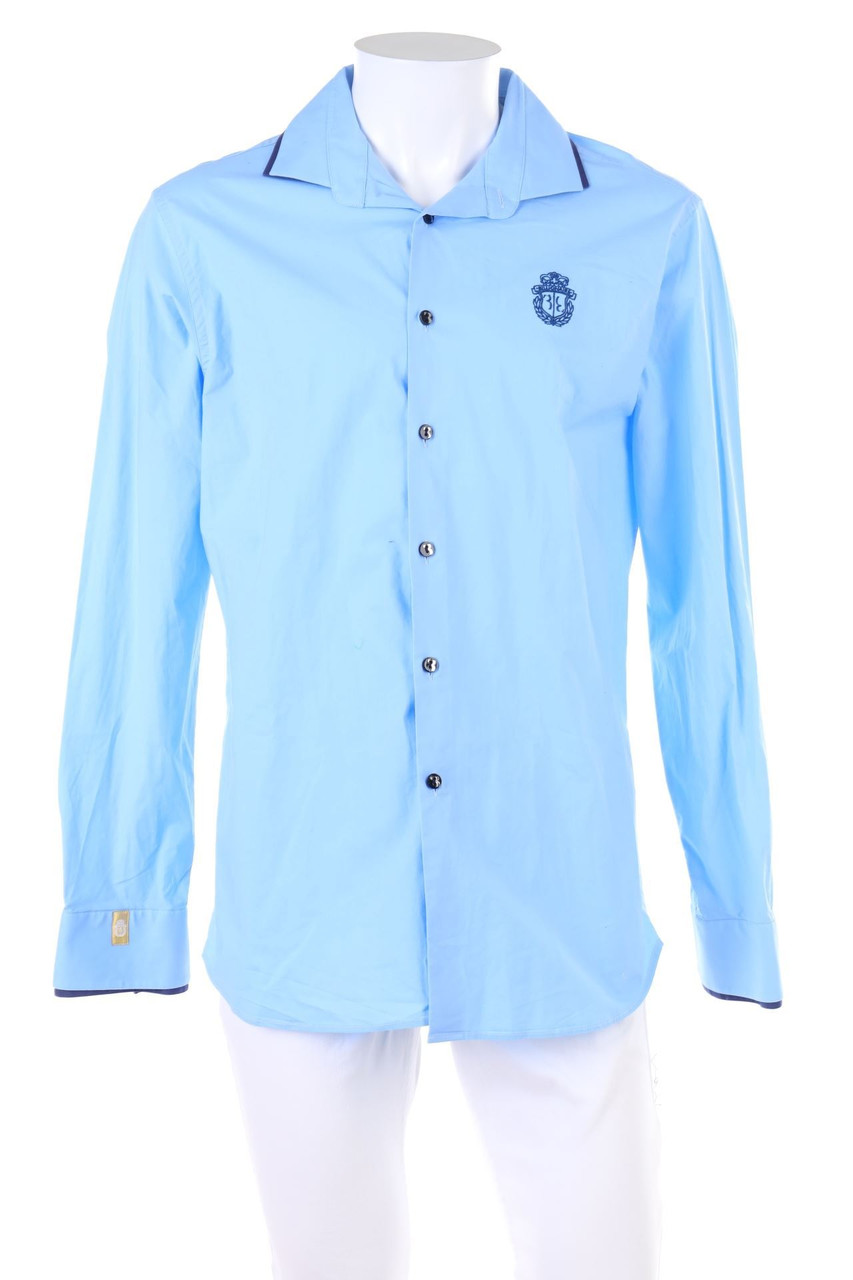 billionaire - Hemd mit Logo-Stickerei - XXL