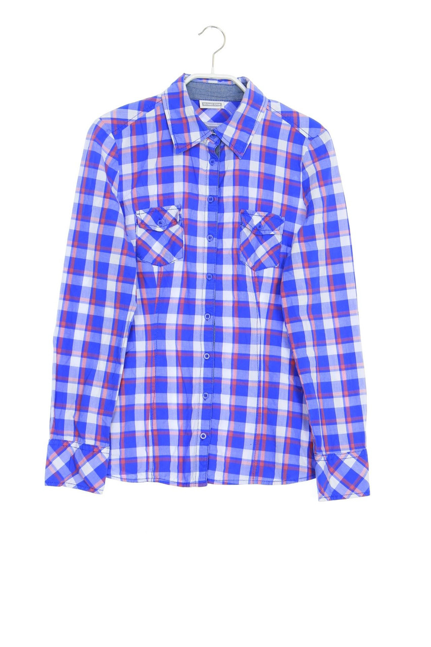 Street One - Hemd-Bluse mit Karo-Muster - D 36