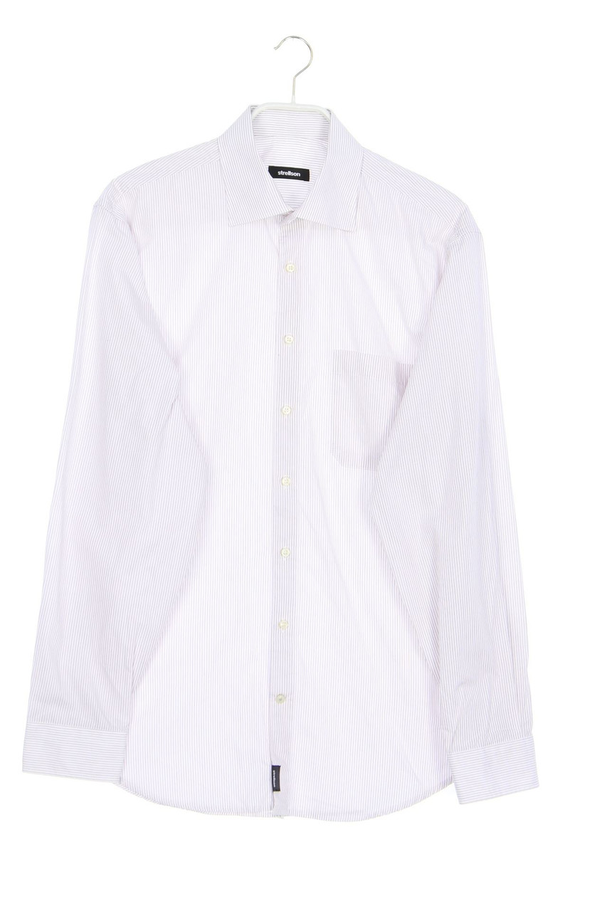 strellson - gestreiftes Hemd aus Baumwolle - 41