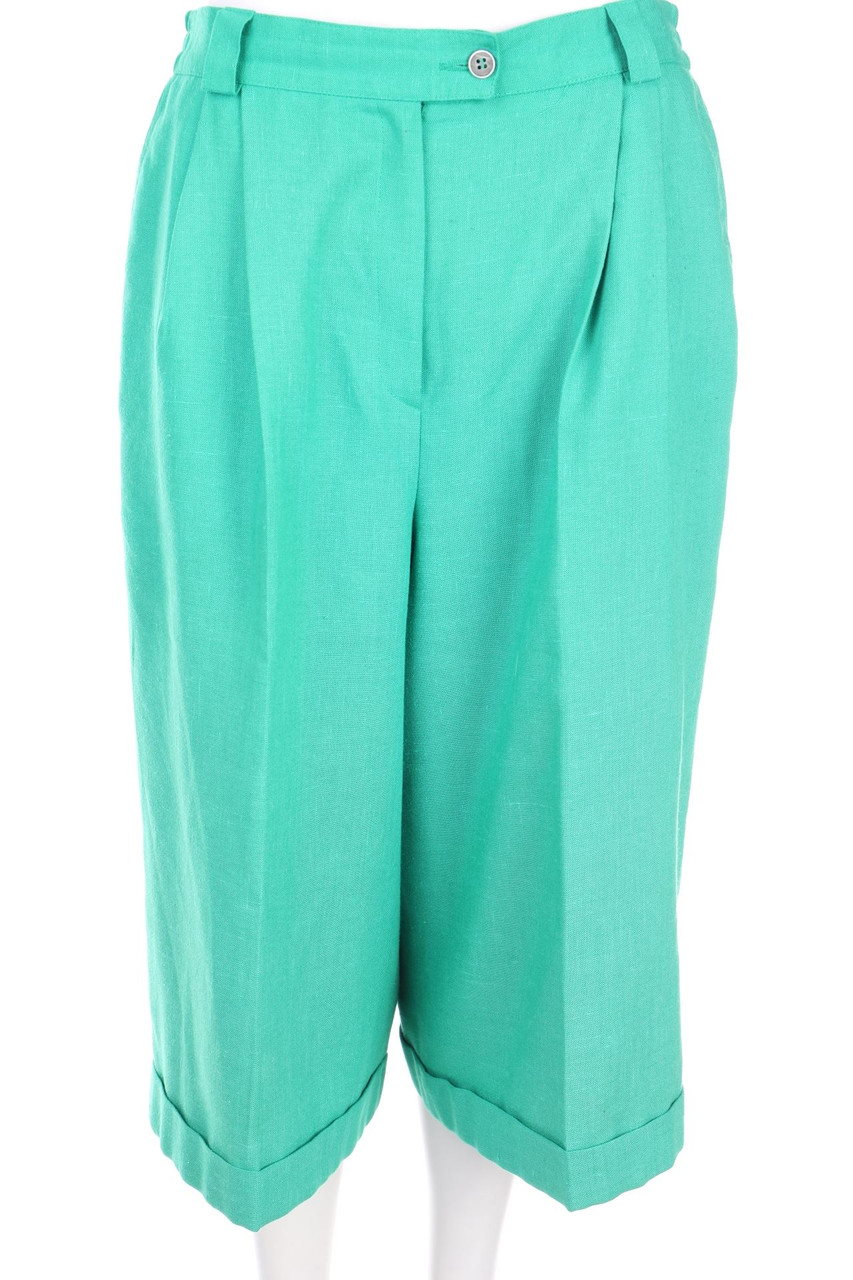 VINTAGE - Bermuda-Shorts mit Falten - D 44