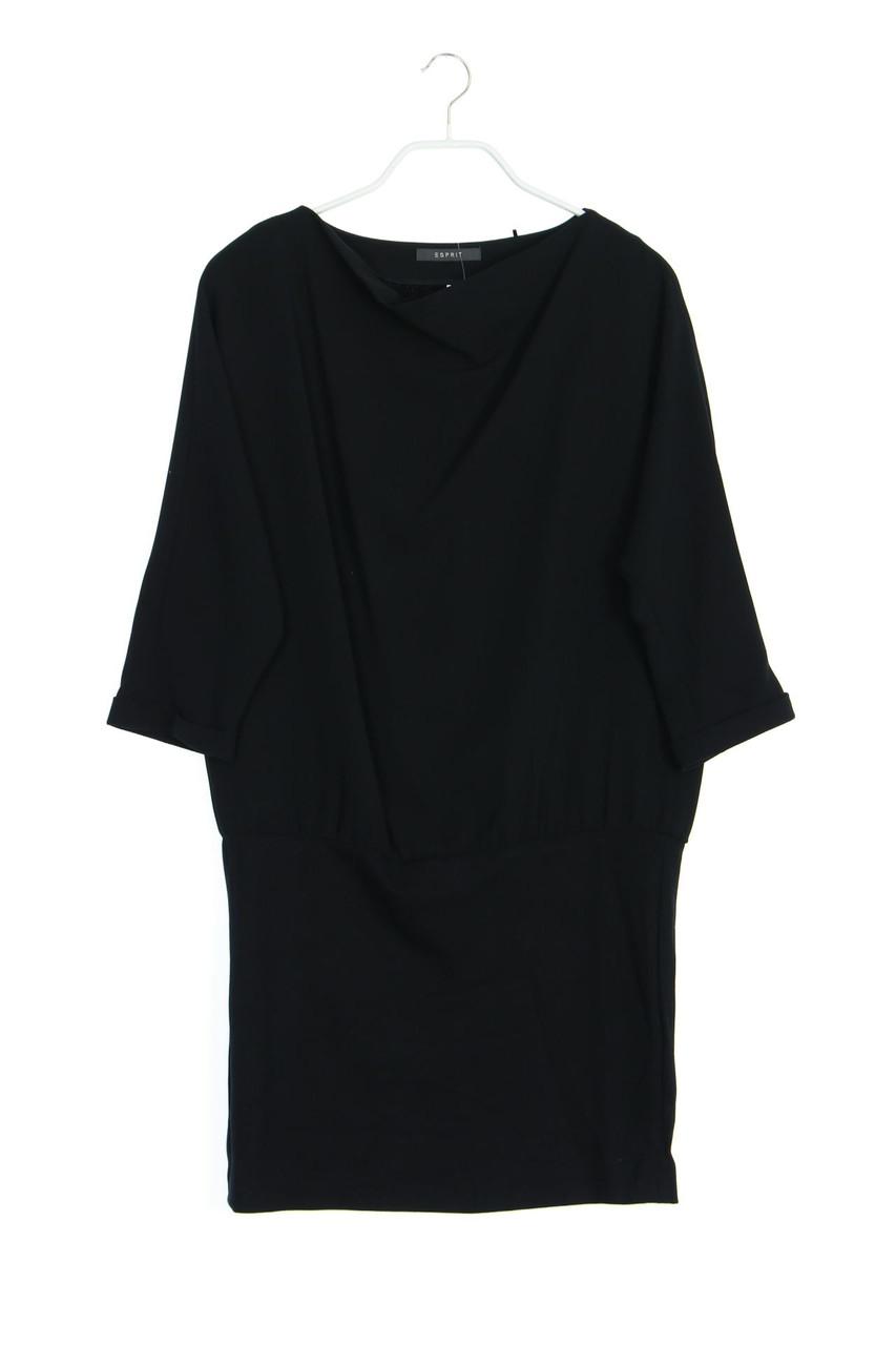 ESPRIT - Kleid mit Batwing-Ärmeln - D 36