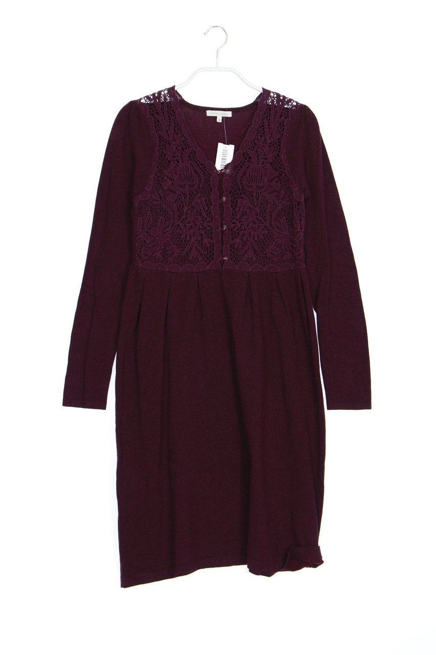 CRISTELLE & CO - Kleid mit Häkelspitze - M