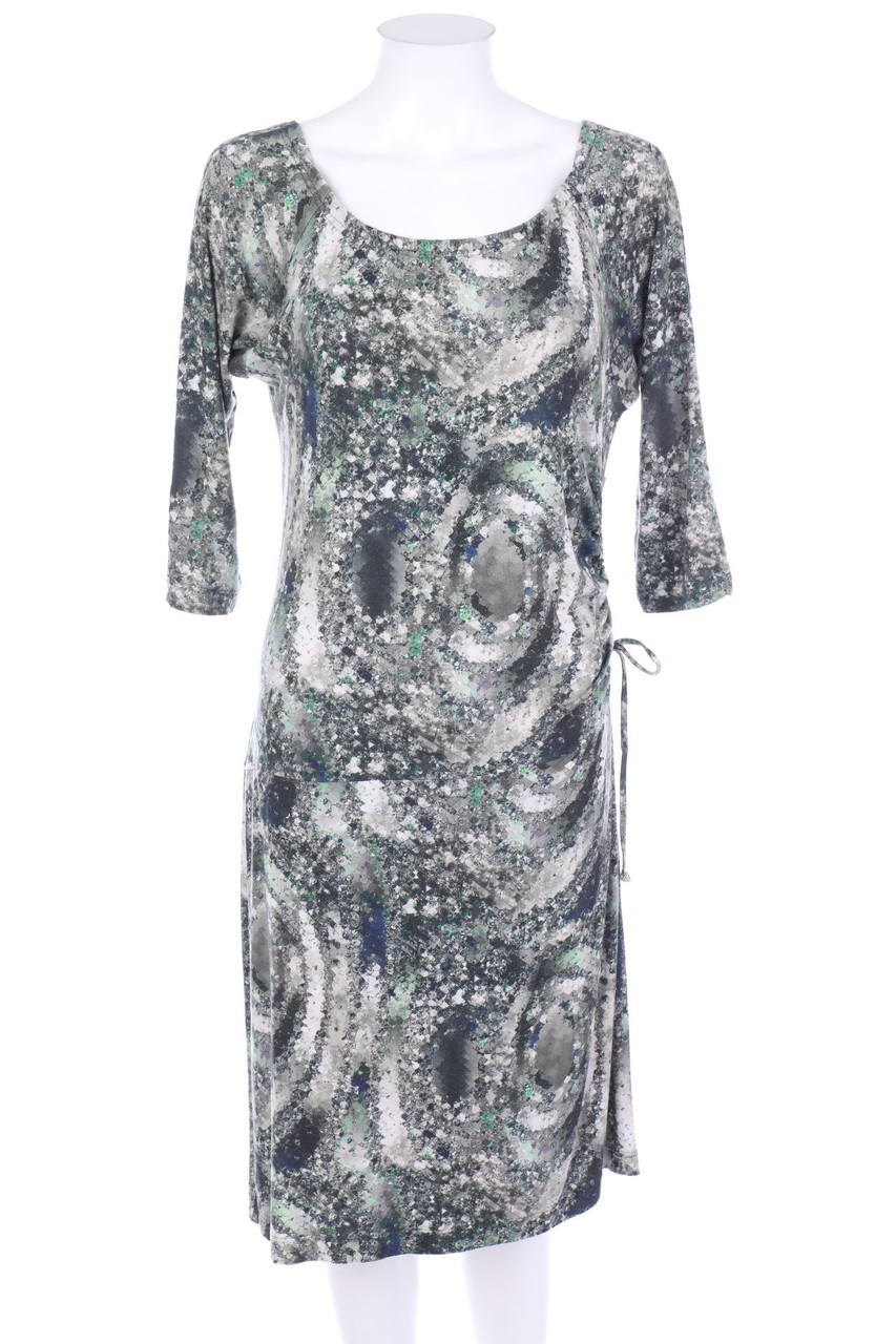 ANN MÜLLER - Midikleid mit Print - D 40