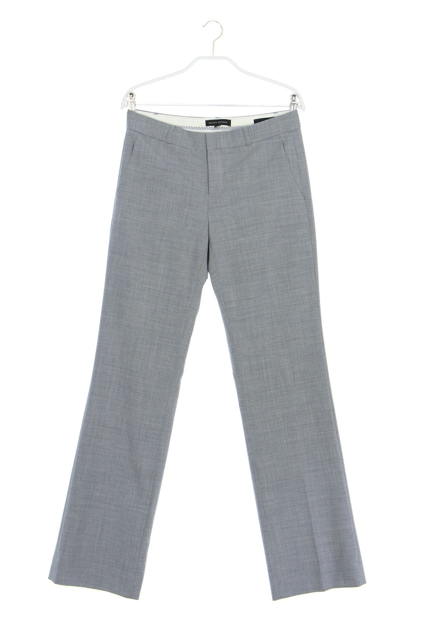 BANANA REPUBLIC - Woll-Hose mit Stretch - D 34
