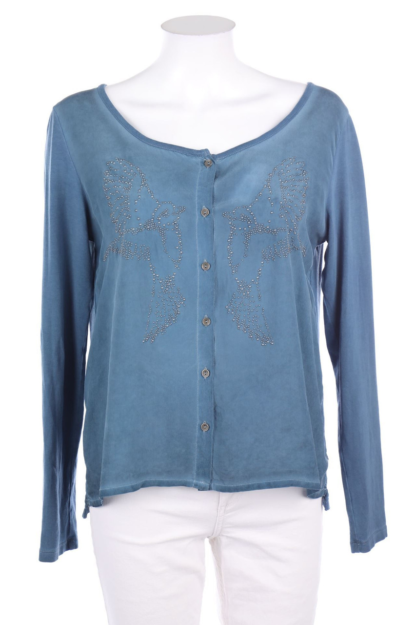 NILE - Bluse mit Applikationen - S