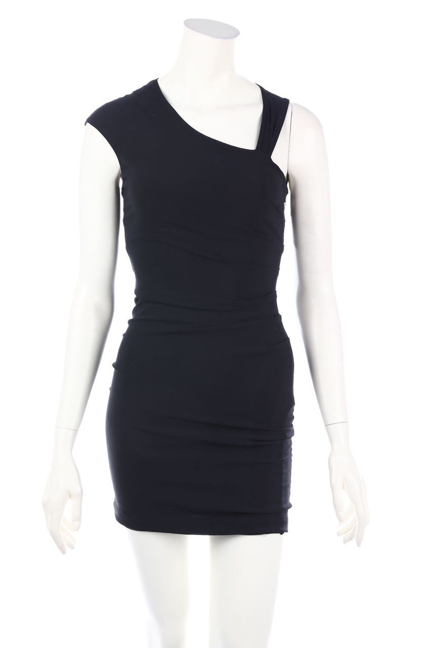 TRU TRUSSARDI - Kleid mit asymmetrischem Schnitt - D 38