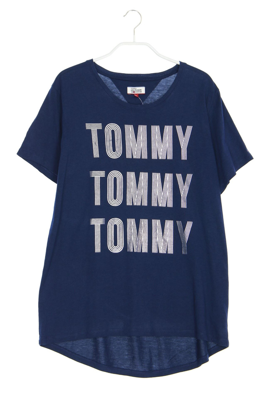 TOMMY HILFIGER DENIM - T-Shirt mit Logo-Print - L