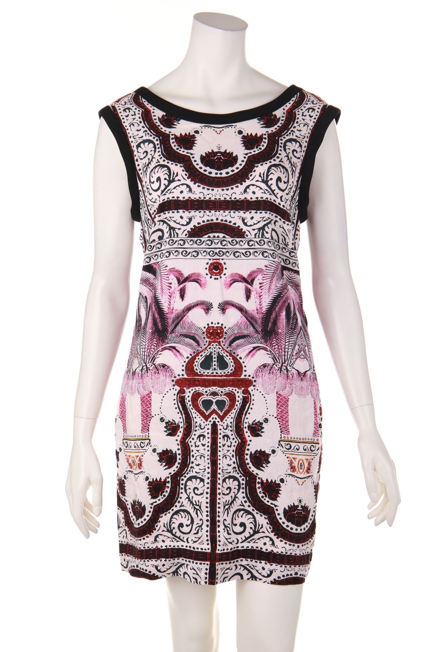 maje - Kleid mit Print - D 38