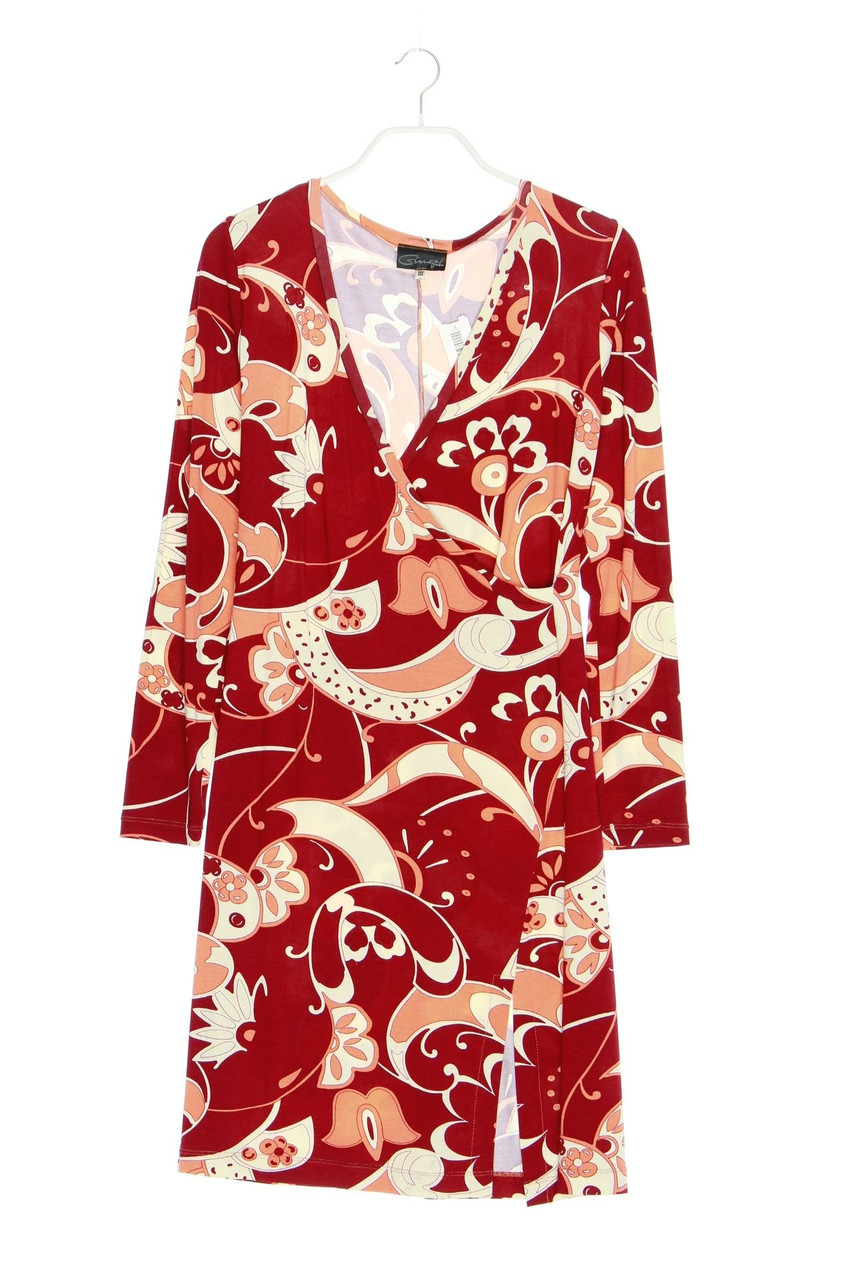 SECONDHAND - Kleid aus Jersey in Wickel-Optik - D 40