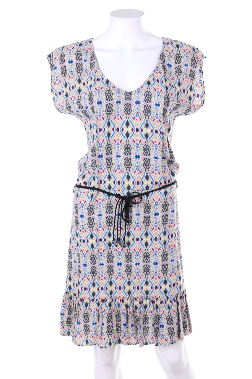 NAF NAF - Kleid mit Ethno-Print - D 34