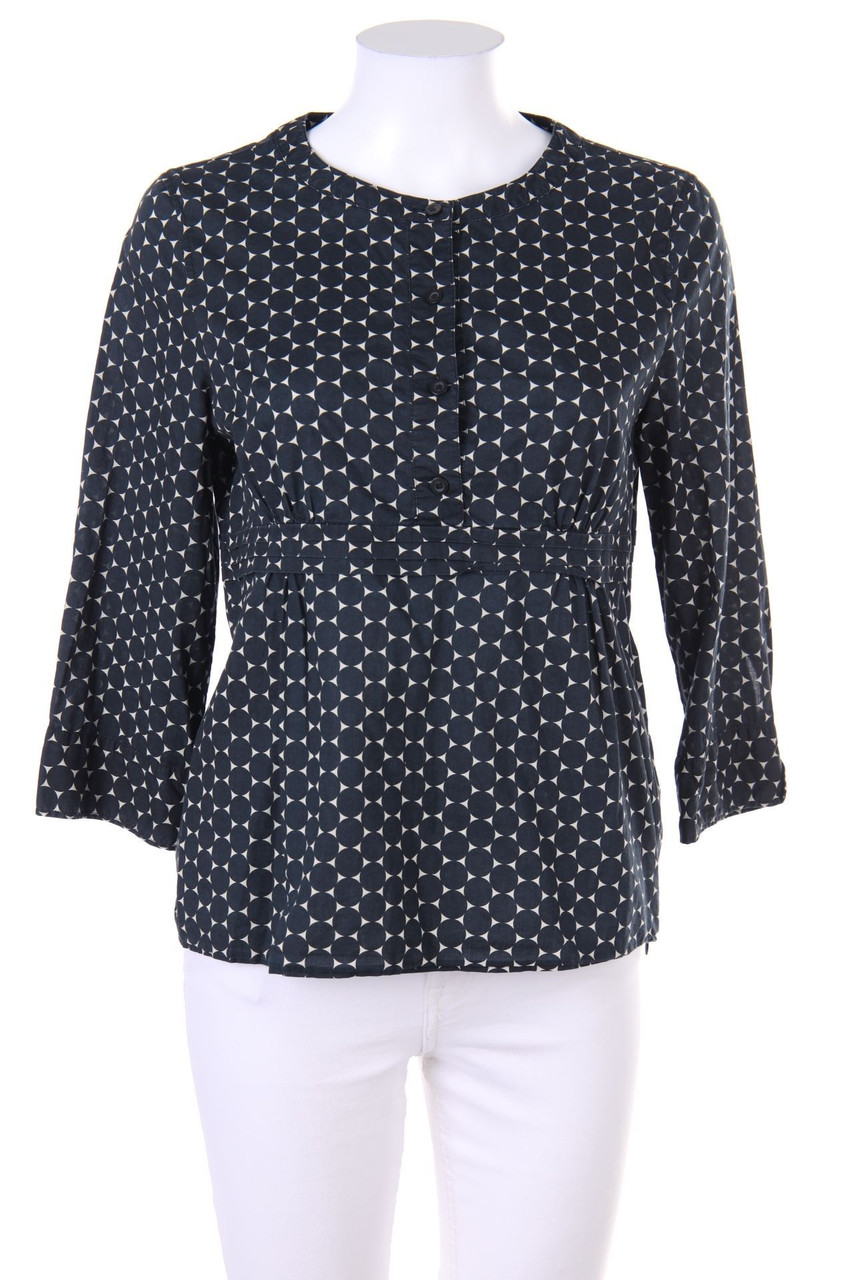 Marc O´Polo - Bluse mit 3/4-Ärmel mit Punkten - D 36