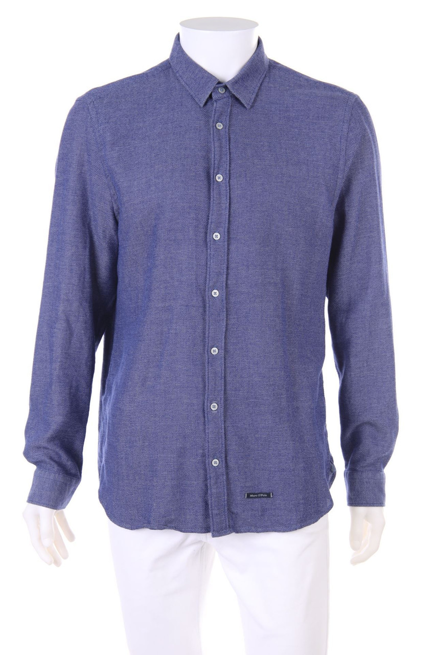 Marc O´Polo - Hemd mit Logo-Badge - XL