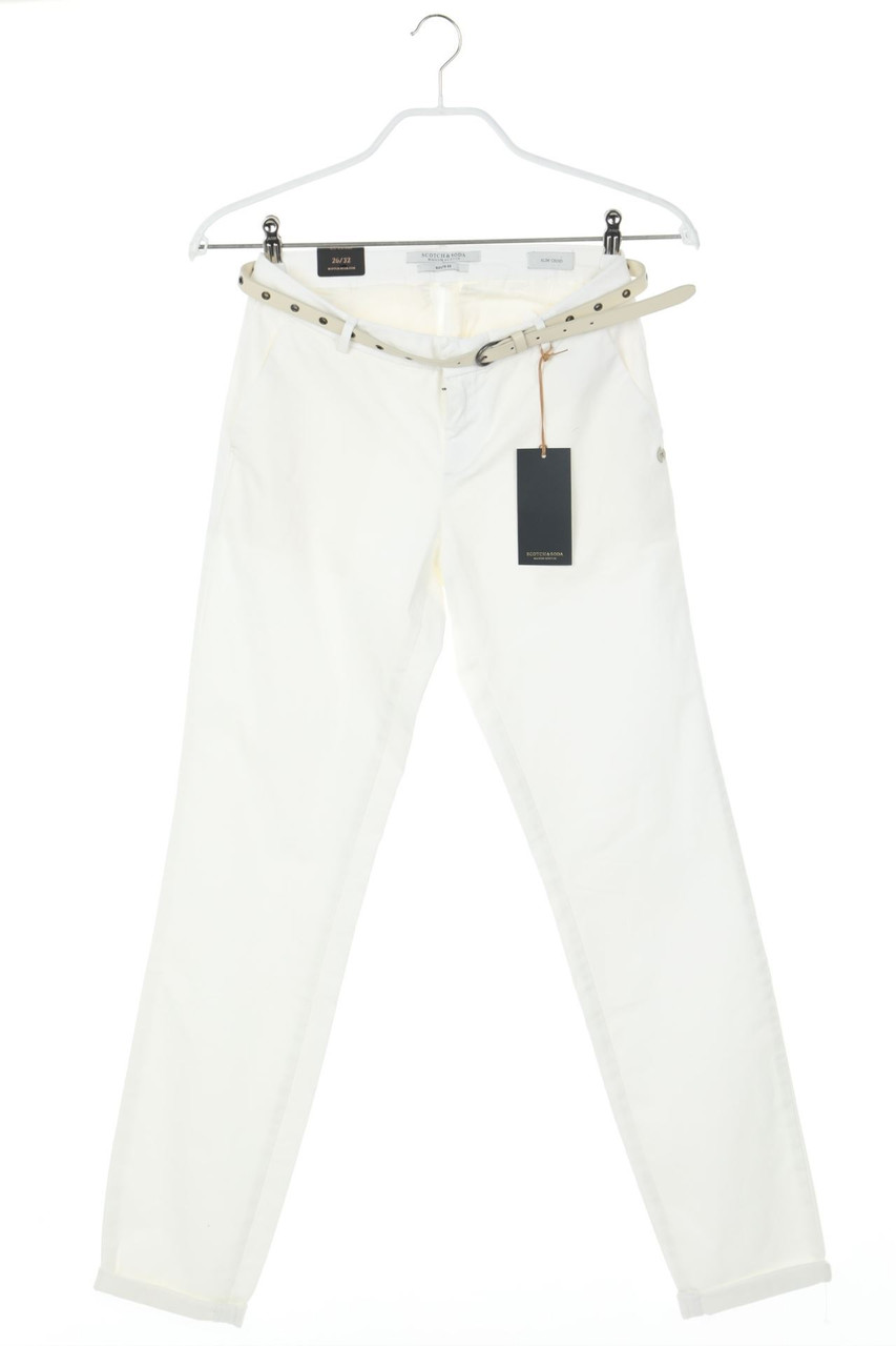 SCOTCH & SODA - Chino-Hose aus Baumwoll-Mix mit Gürtel - W26