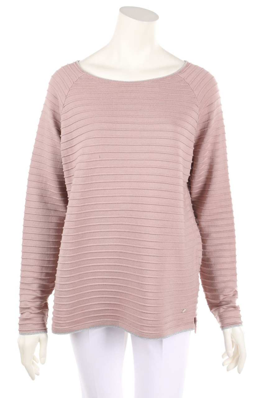 monari - Strick-Pullover aus Baumwoll-Mix - D 42