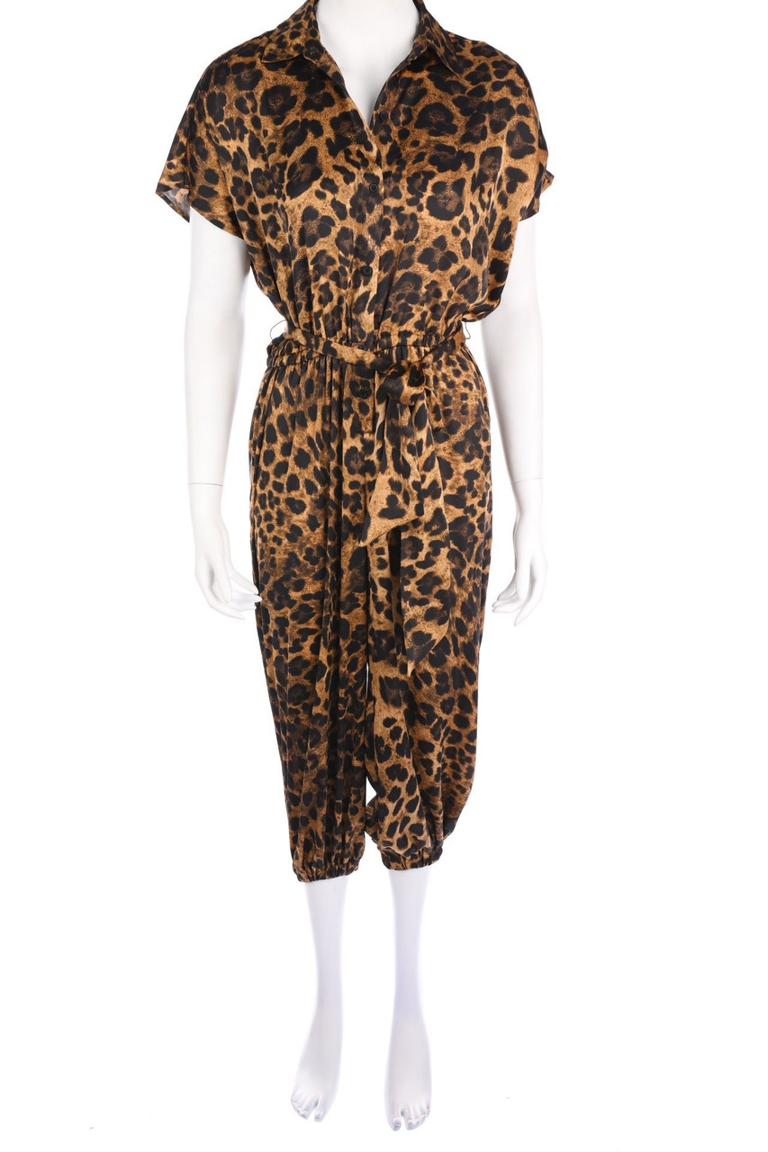 MICHAEL MICHAEL KORS - Jumpsuit mit Leo-Print - S