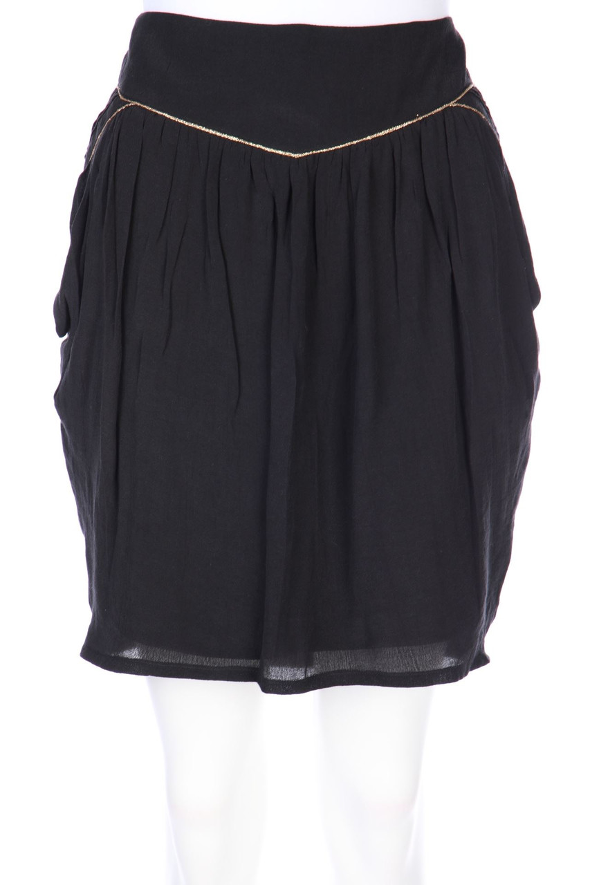 sandro - Skort aus Viskose-Mix mit Biesen - D 36