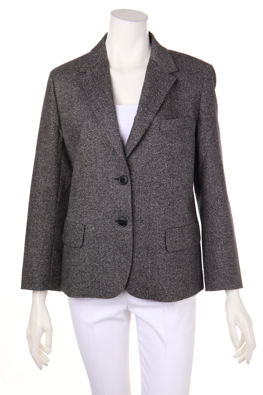 Max Mara WEEKEND - Blazer aus Woll-Mix mit Schlitz - D 44