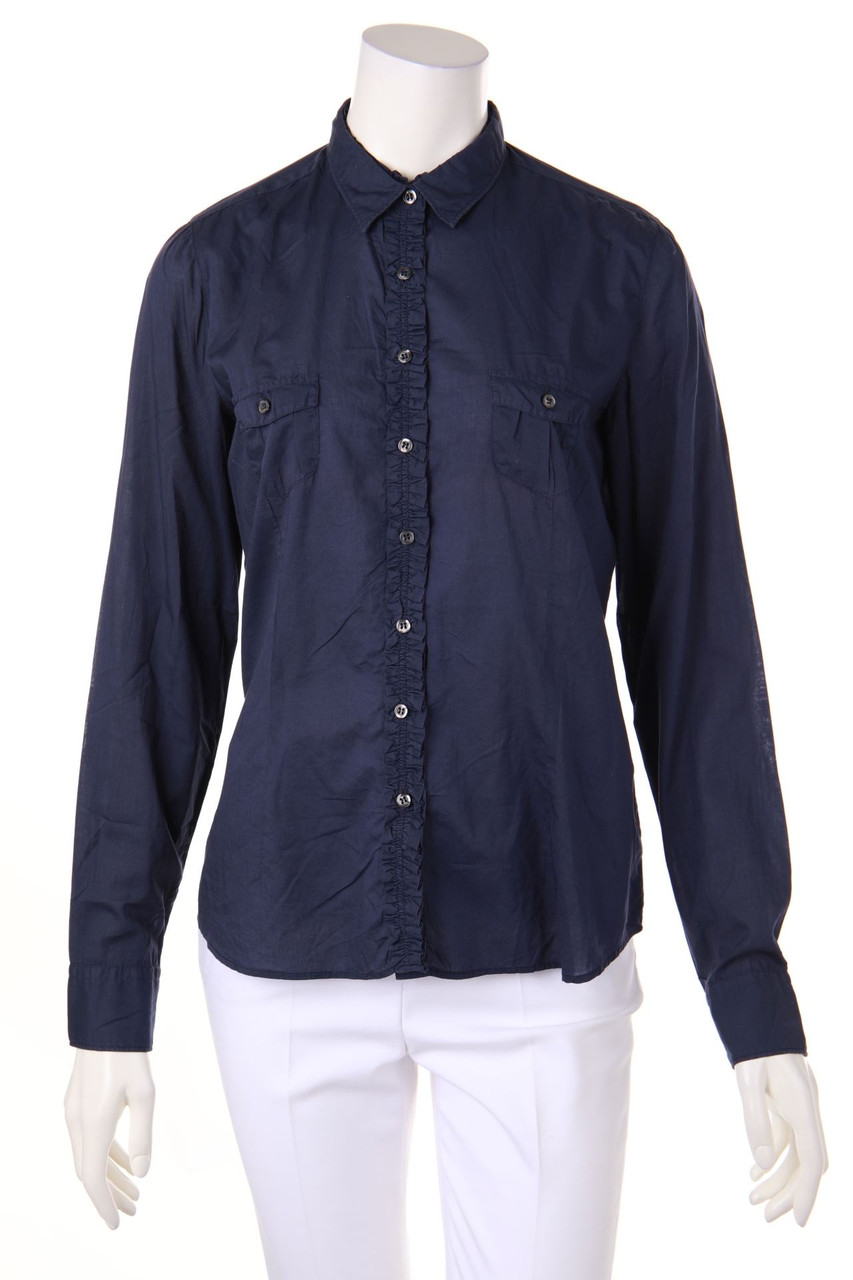 ROBERT FRIEDMAN - Bluse mit Rüschen - L