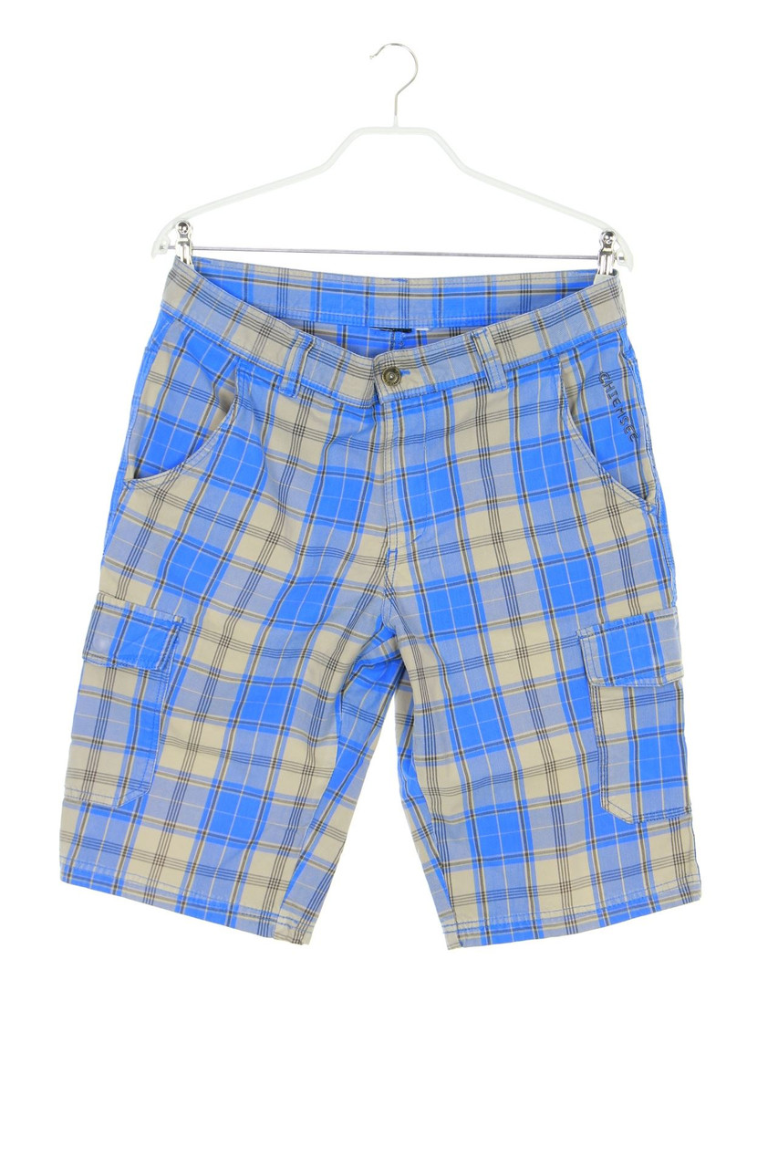 Chiemsee - Cargo-Shorts mit Karo-Muster - W37