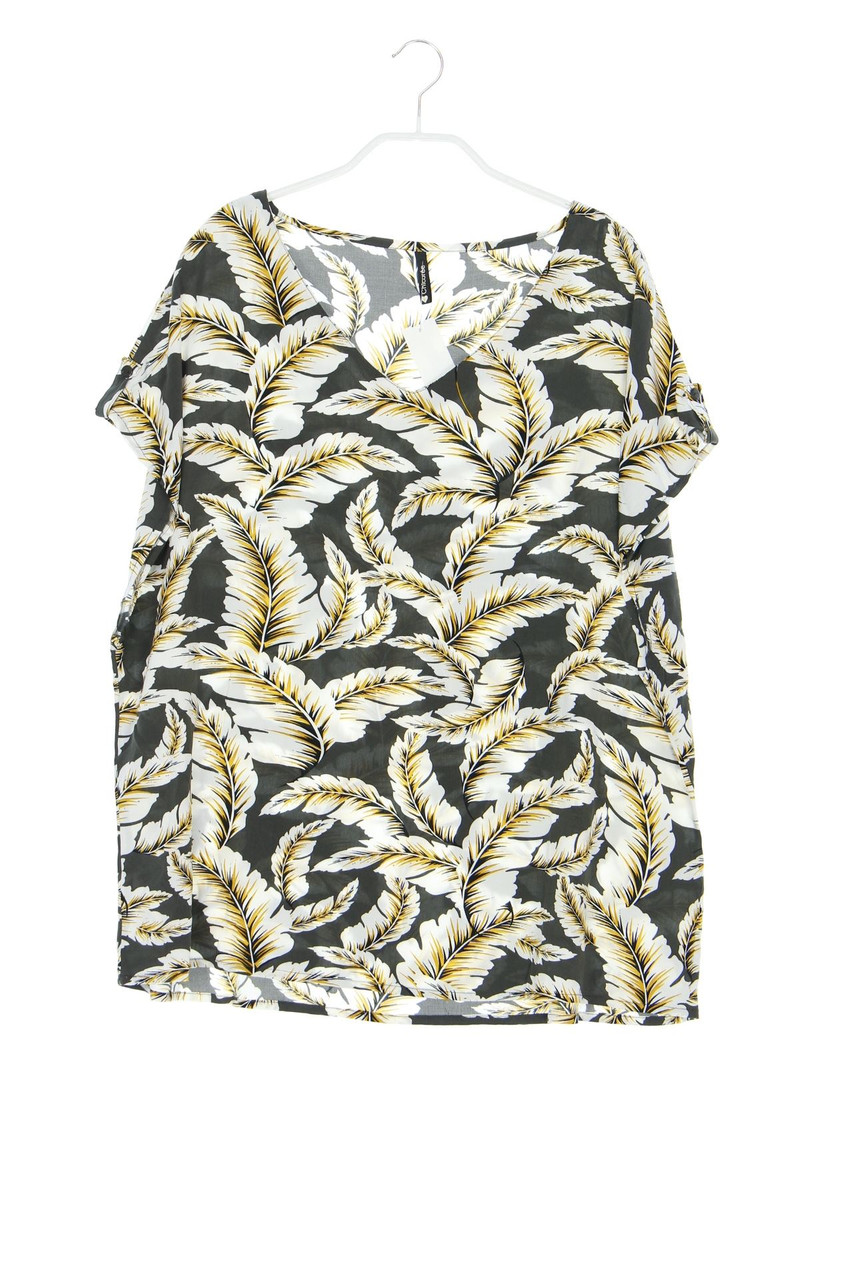 Chicorée - Oversize-Bluse mit Print - L