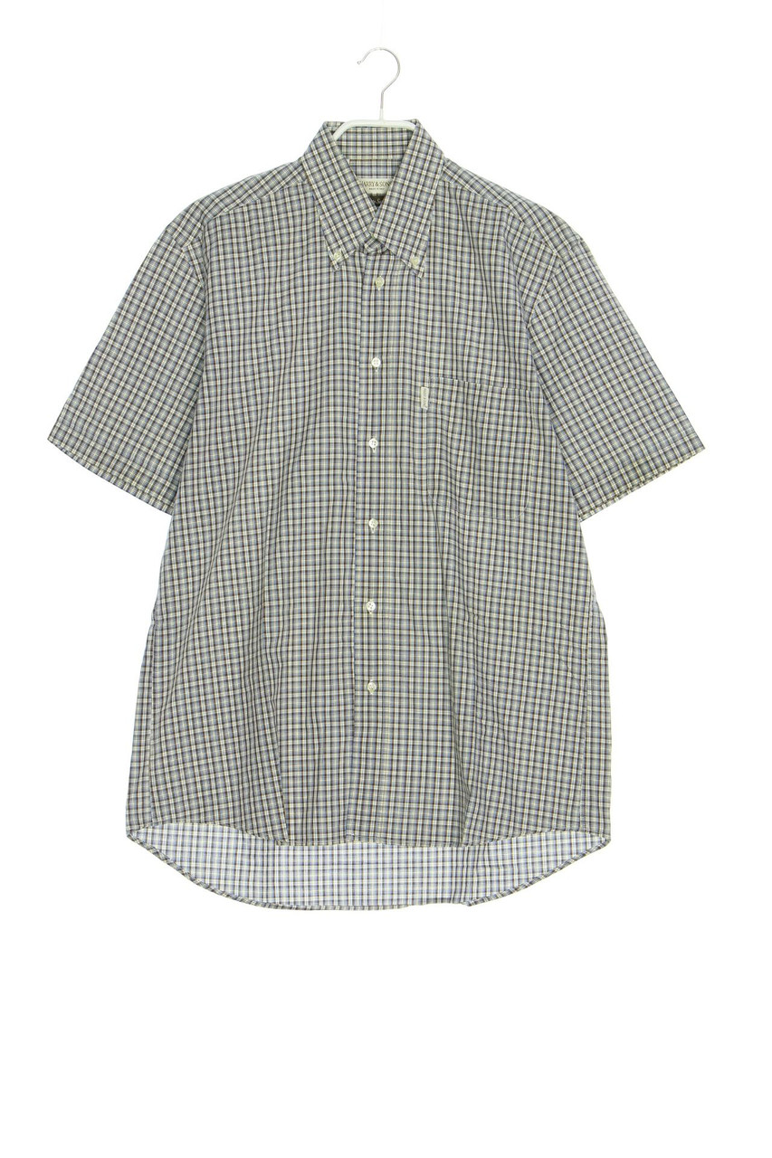 SECONDHAND - Kurzarm-Hemd mit Button-down-Kragen - 40