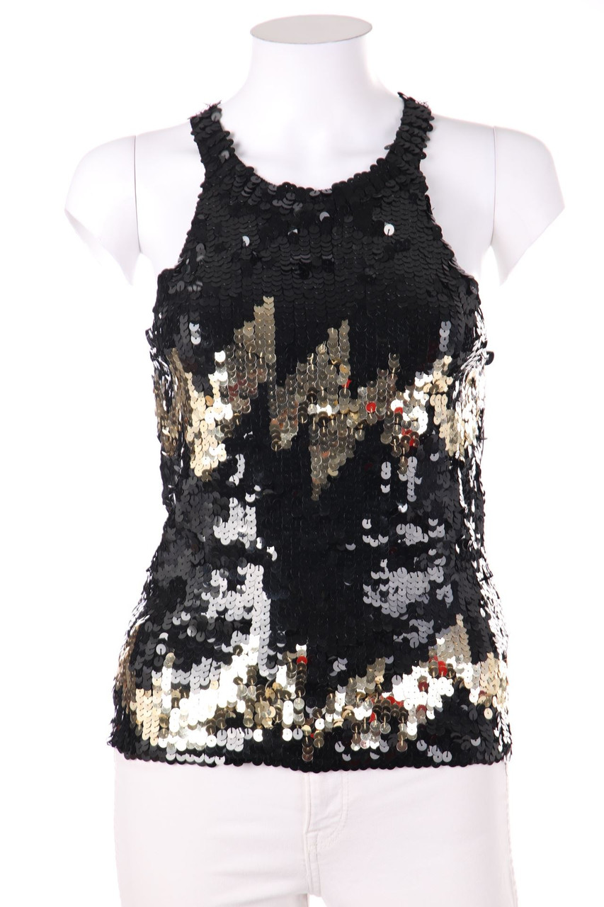 Bagatelle - Strick-Top mit Pailletten - D 42