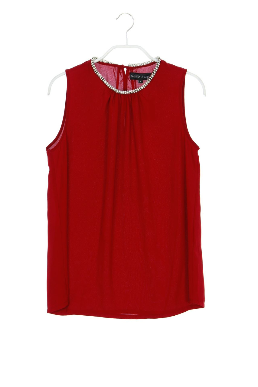 17&CO. EVENT - Top mit Schmuckstein-Applikation - S
