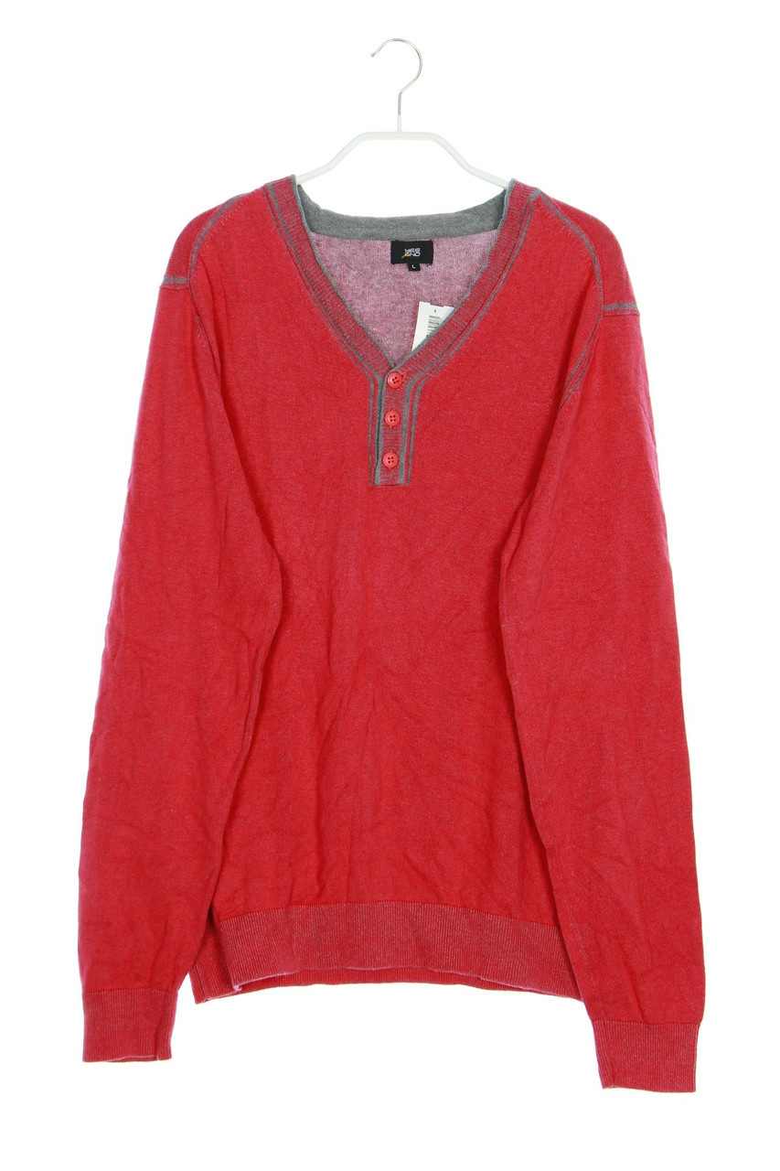 YES OR NO - V-Neck-Pullover aus Baumwolle - L