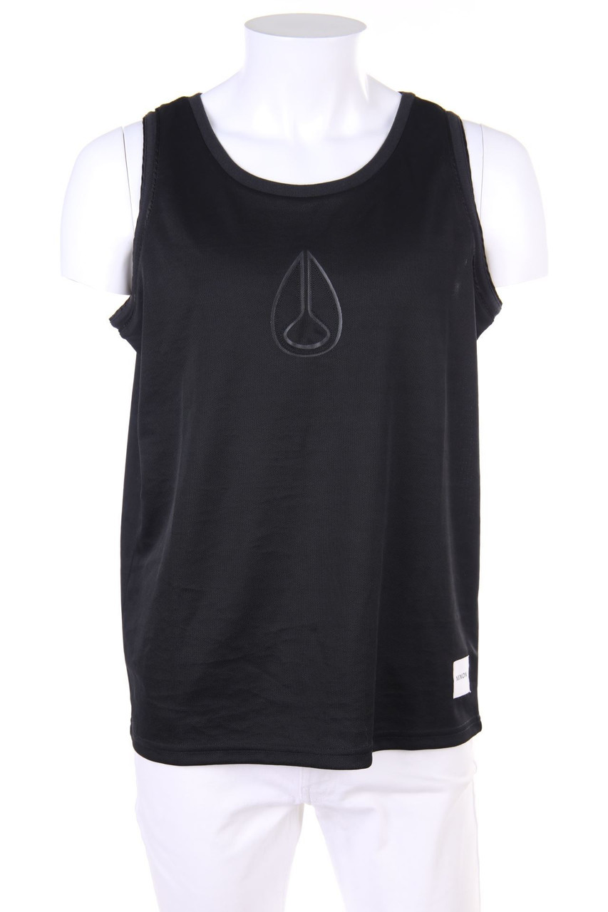 NIXON - Sport-Shirt mit Logo-Patch - M