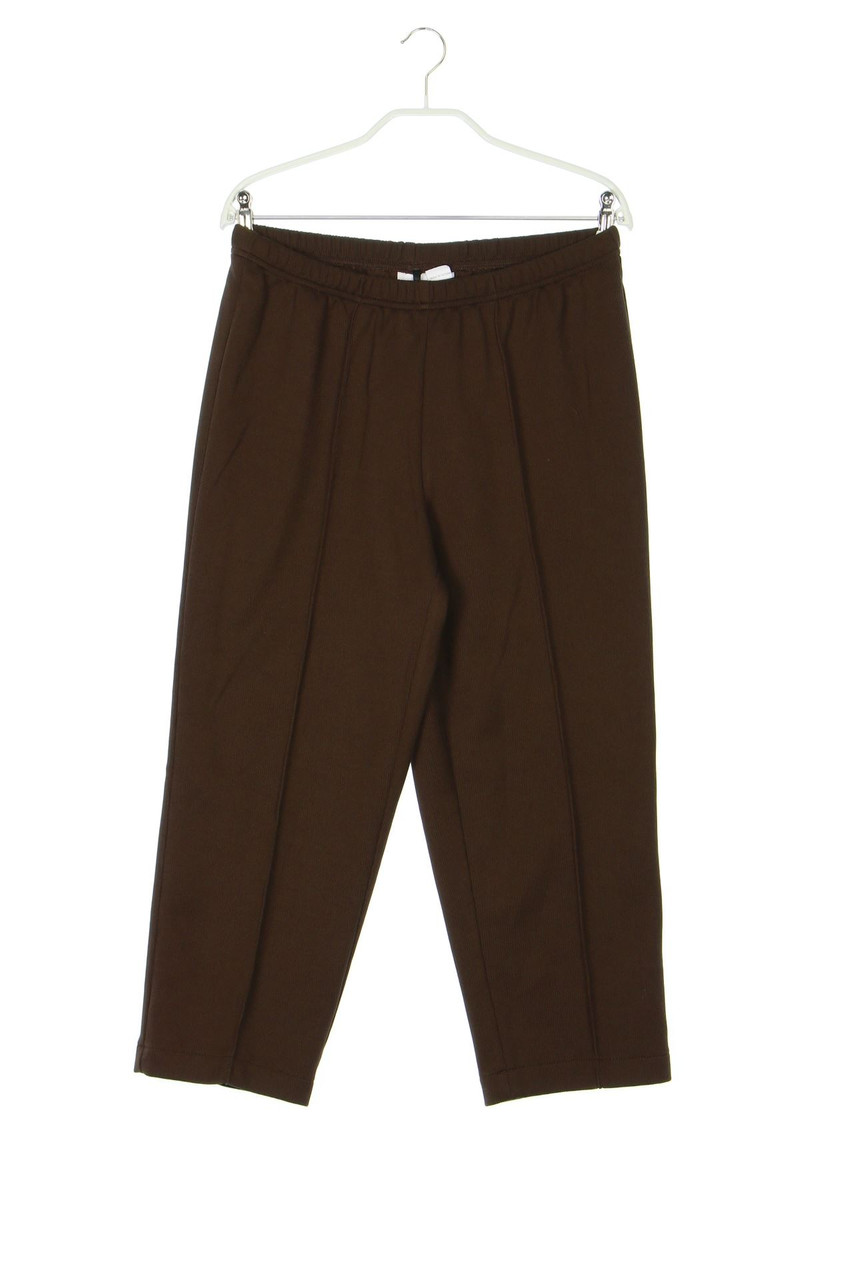 Ohne Label - Cropped-Jogger-Hose mit Gummizug - D 42
