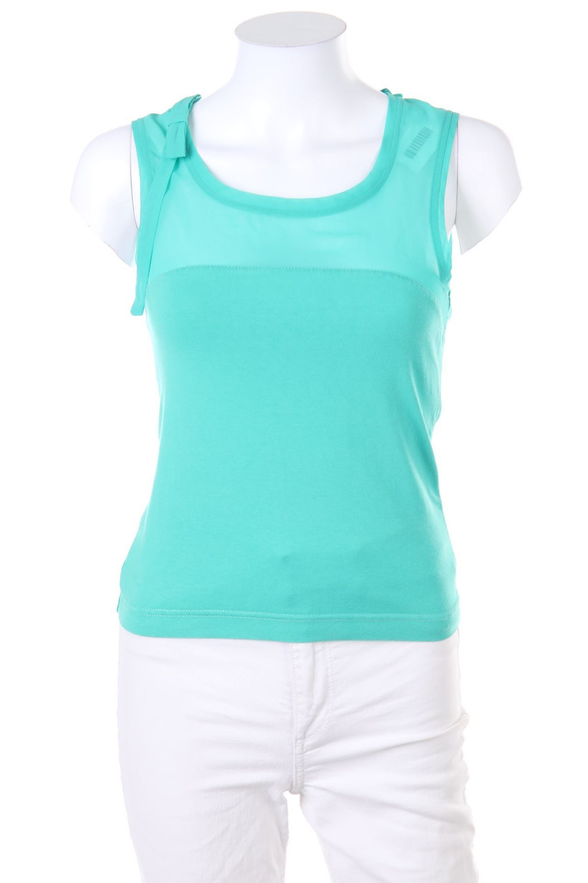 Ohne Label - Top mit Chiffon - S