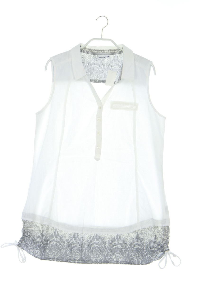BOULE - Blusentop mit Raffungen - D 40