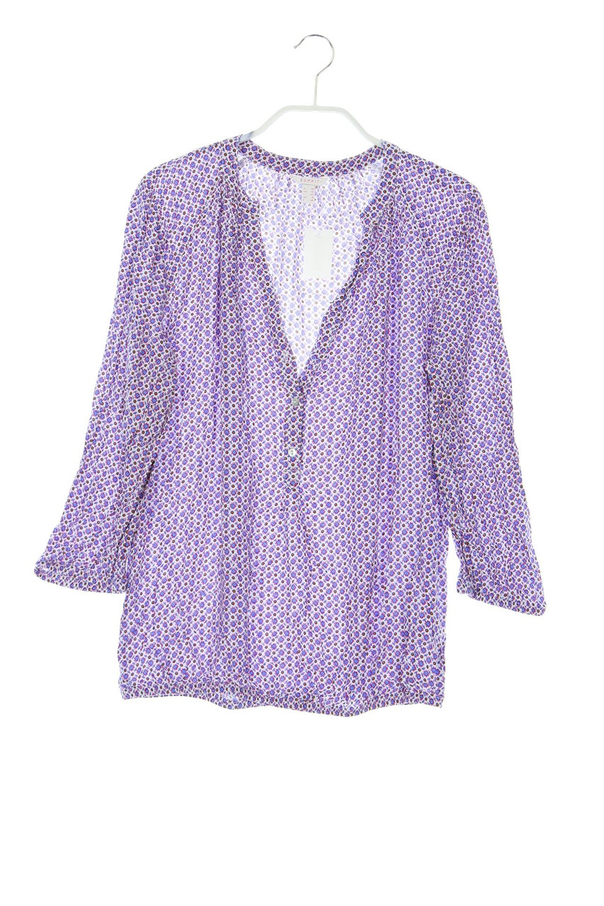 ESPRIT - Bluse mit 3/4-Ärmel mit Print - D 36