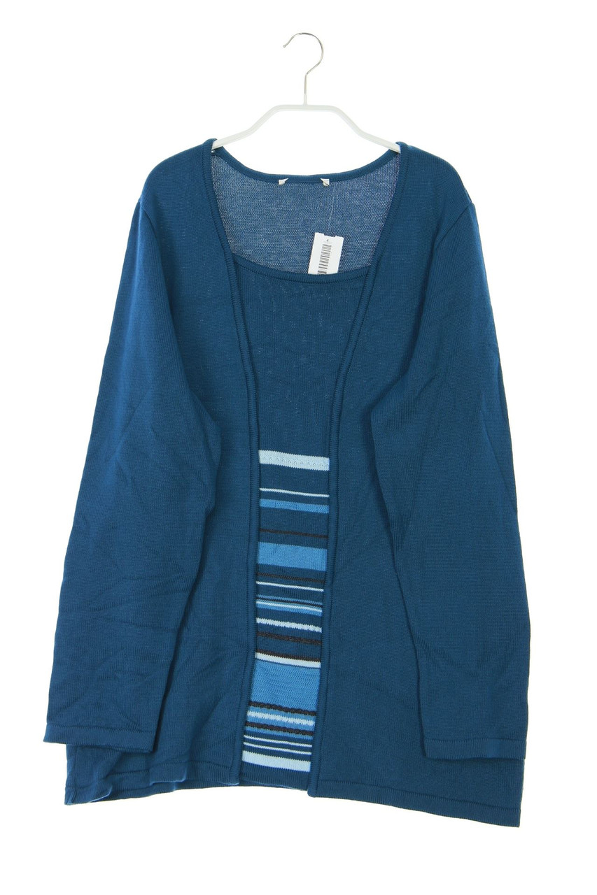 Ohne Label - Strick-Pullover im Layer Look - D 44