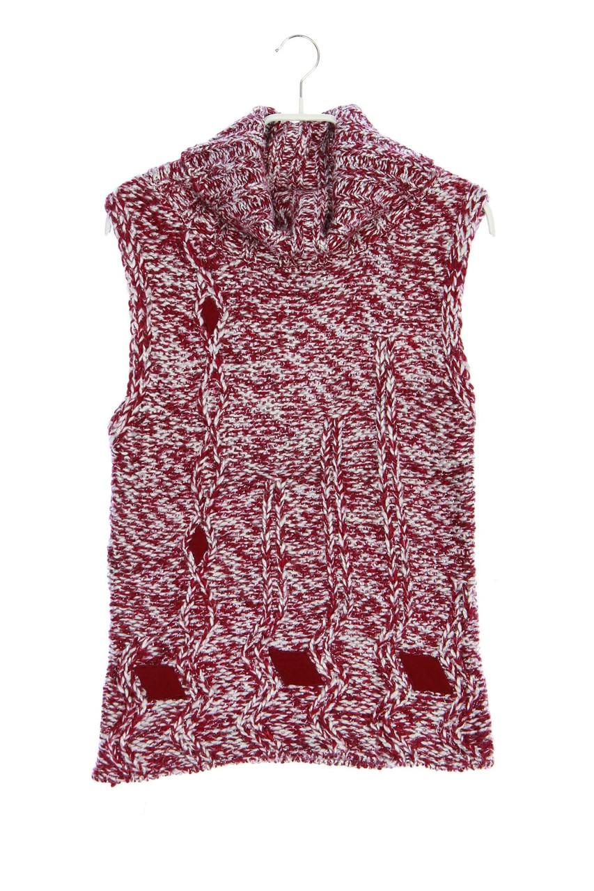 Ohne Label - Strick-Top mit Rollkragen - S