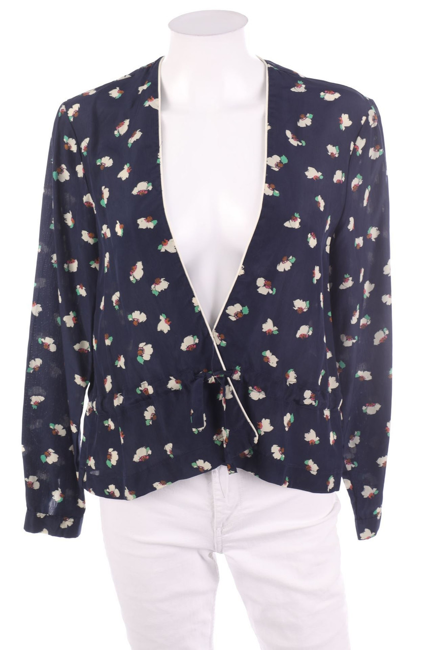 VINTAGE - Bluse mit floralem Muster - L