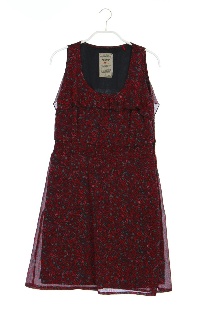 QS by s.Oliver - Mini-Kleid mit Print - D 40