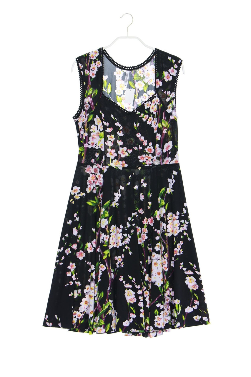 CHIARA FORTHI - Kleid im Trachten-Stil mit Blumen-Print - M