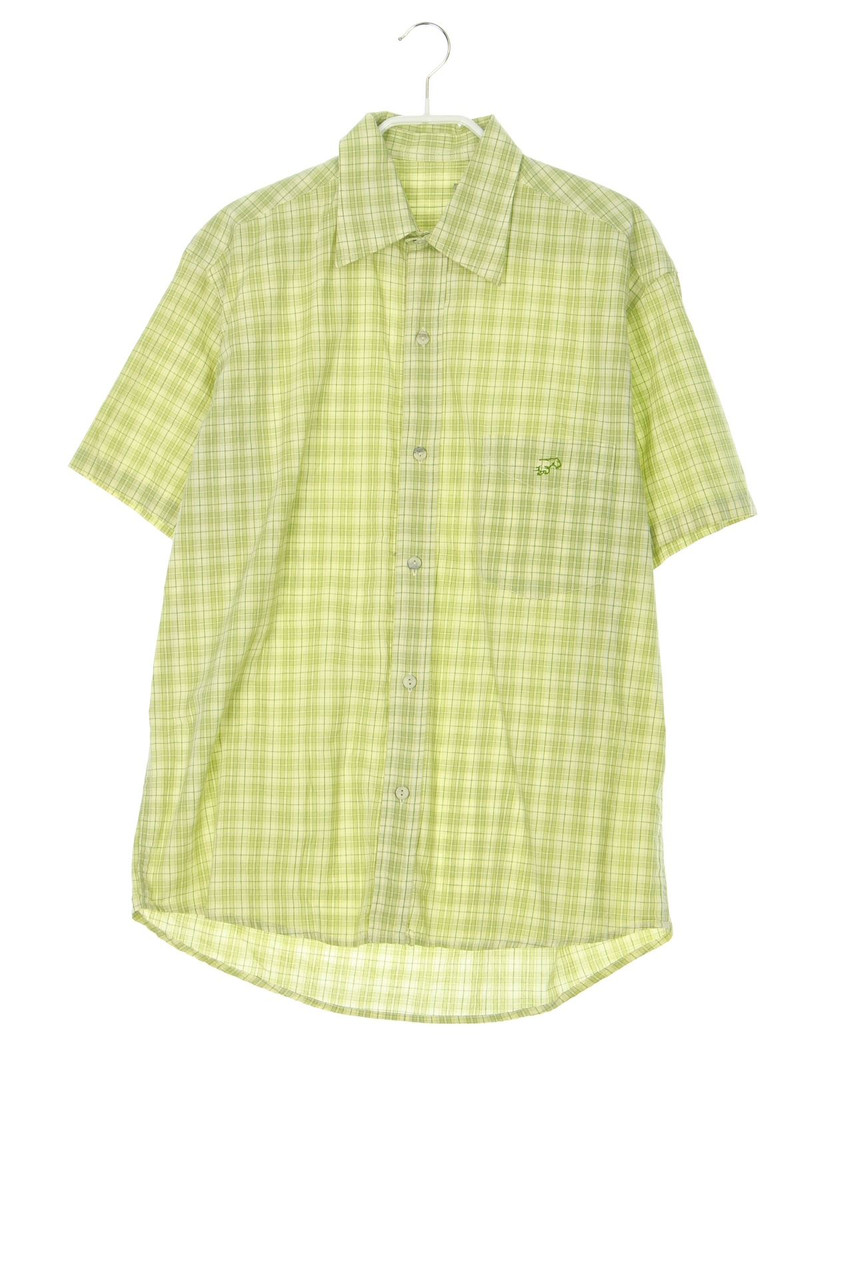 Ohne Label - Kurzarm-Hemd mit Karo-Muster - S