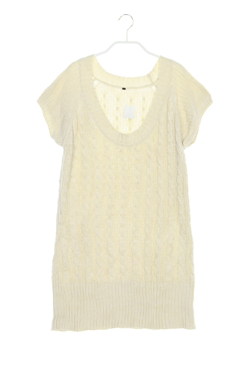 Ohne Label - Strick-Pullover mit Zopf-Muster - XL