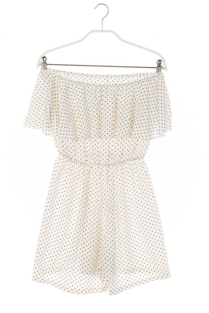 Ohne Label - Playsuit mit Pünktchen - S