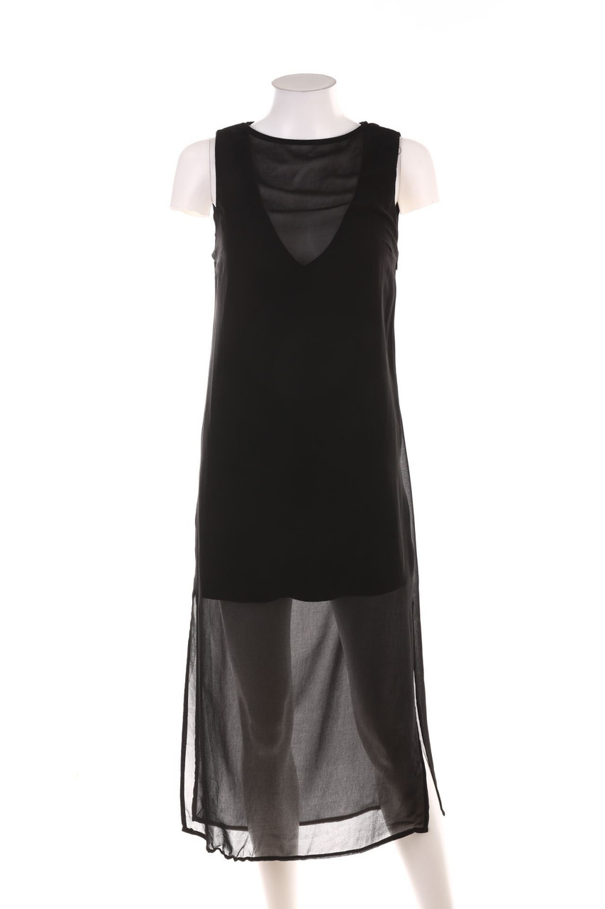 Zara - Abendkleid im Layer Look mit Schlitz - XS
