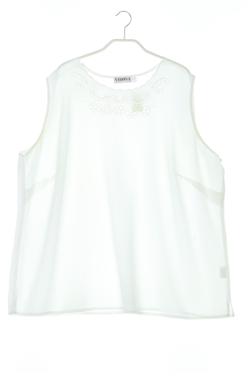 VILONA MODA - Top mit Stickereien - D 48