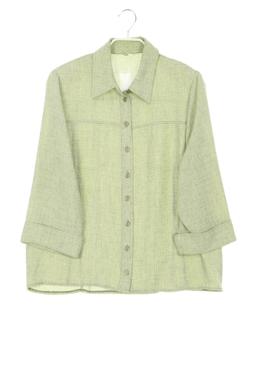 Ohne Label - Hemd-Bluse mit 3/4-Ärmel - D 42