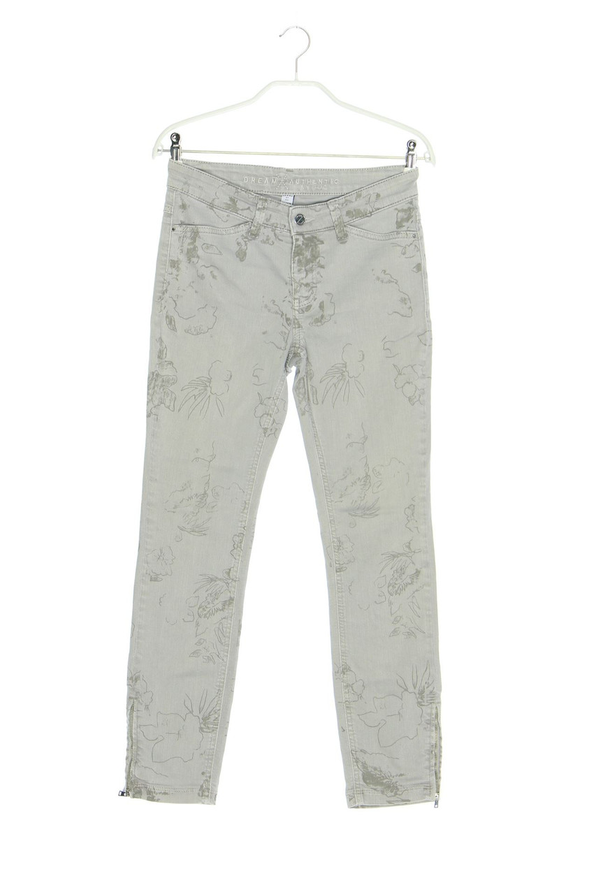 MAC - Skinny-Jeans mit Print - D 34