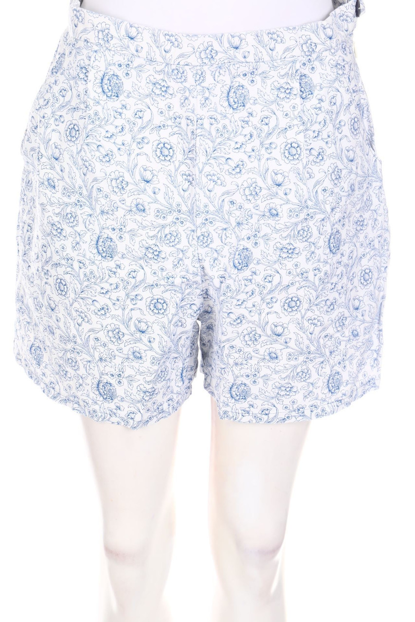 Ohne Label - Shorts mit floralem Muster - M