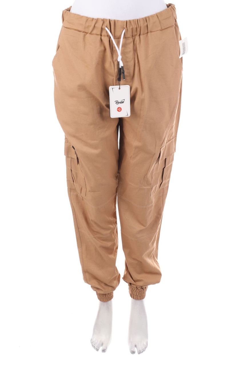 Revers - Cargo-Hose mit aufgesetzten Taschen mit Tunnelzug - M